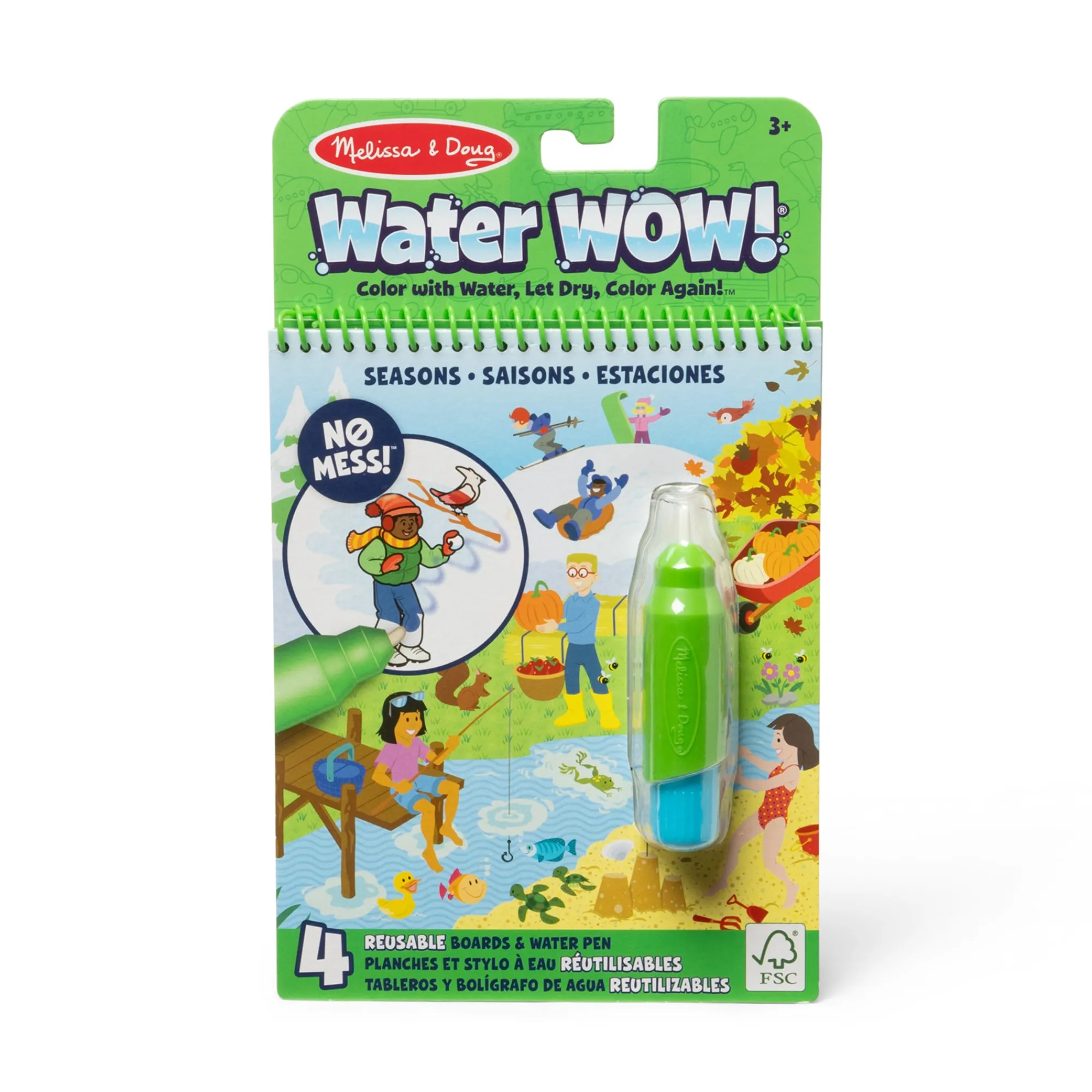 Water WOW! Water-Reveal Pad - Seasons>Melissa & Doug Sale