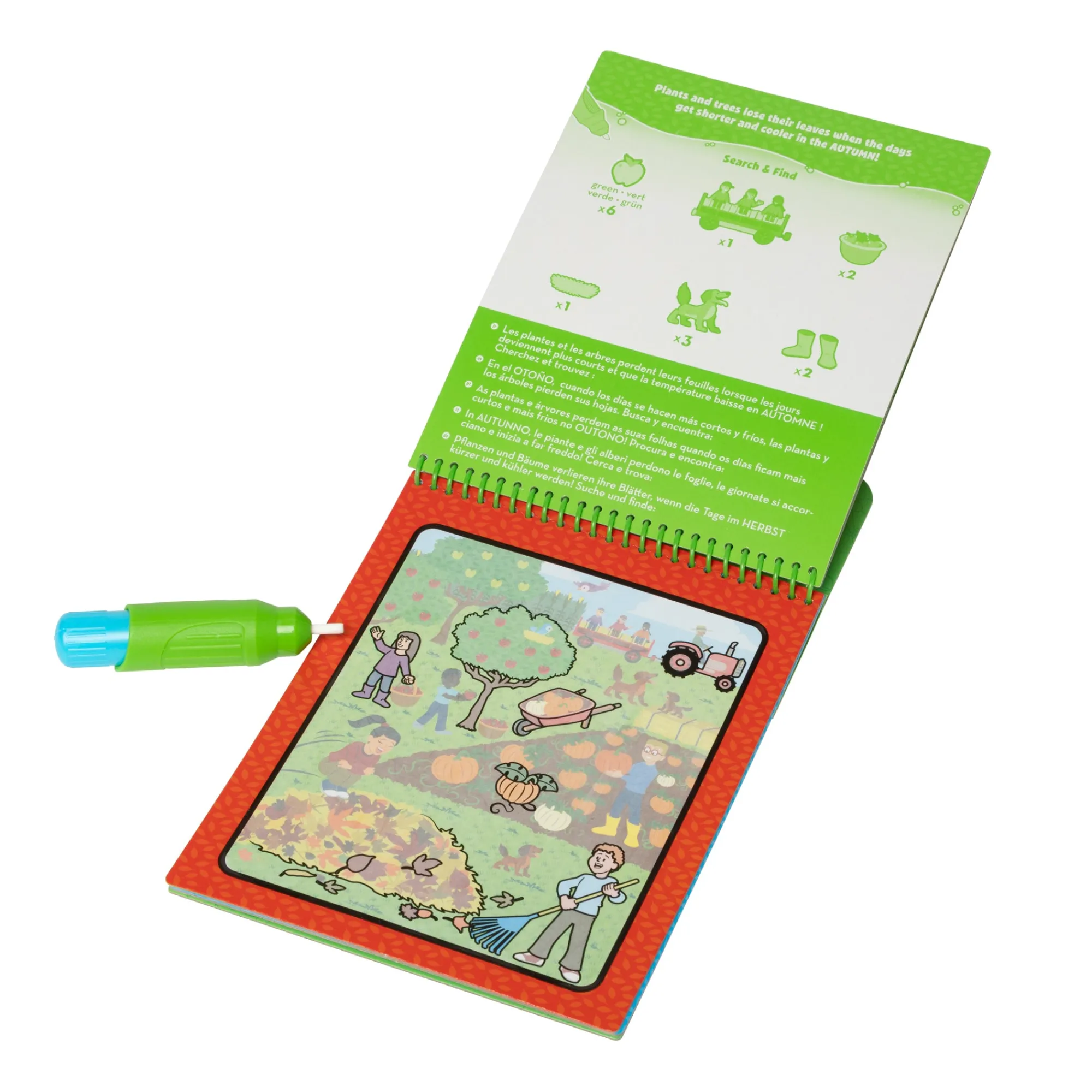Water WOW! Water-Reveal Pad - Seasons>Melissa & Doug Sale