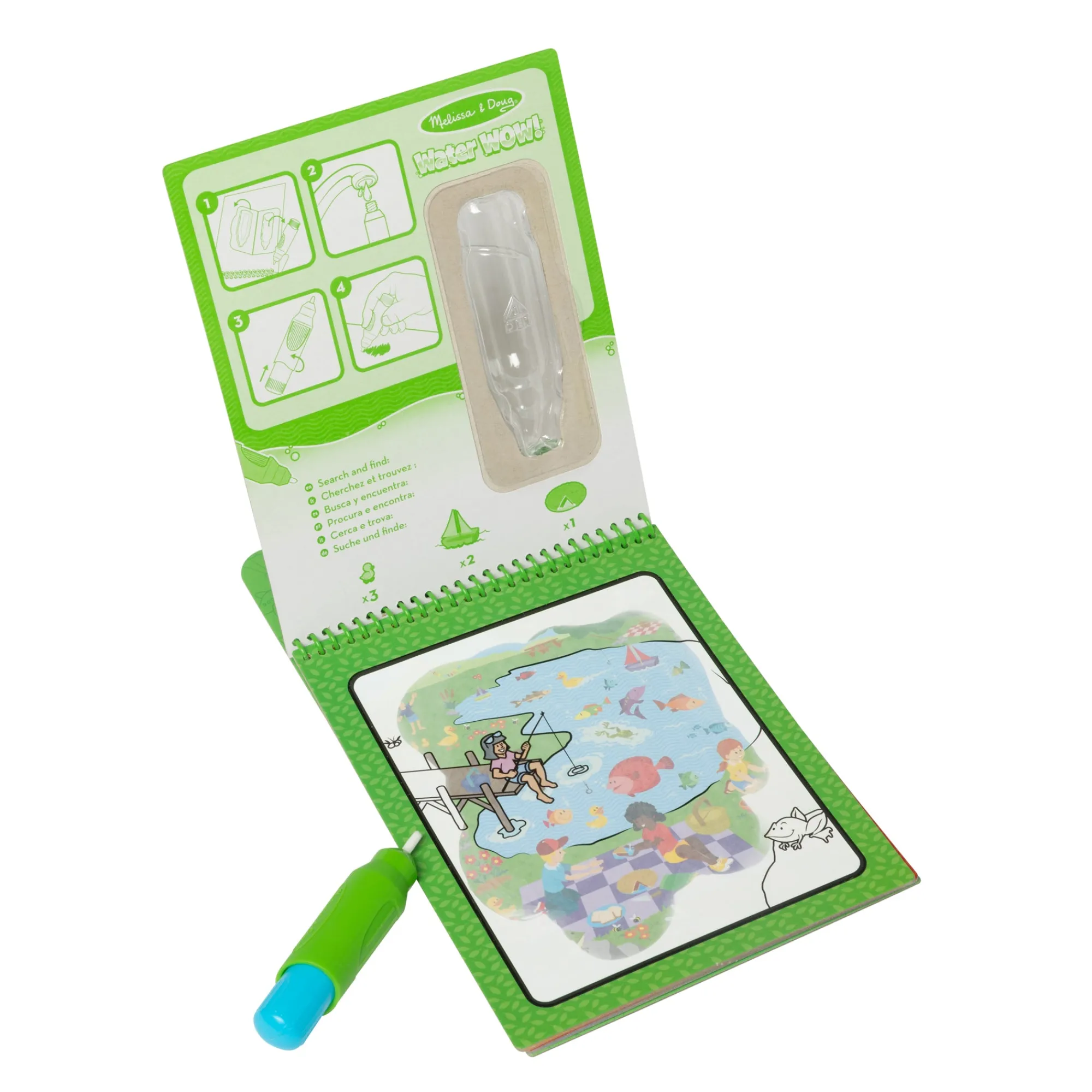 Water WOW! Water-Reveal Pad - Seasons>Melissa & Doug Sale