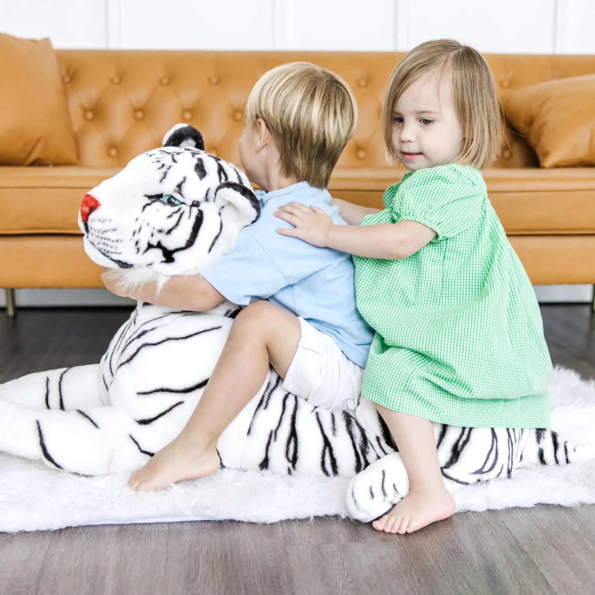 White Tiger Giant Stuffed Animal>Melissa & Doug Discount