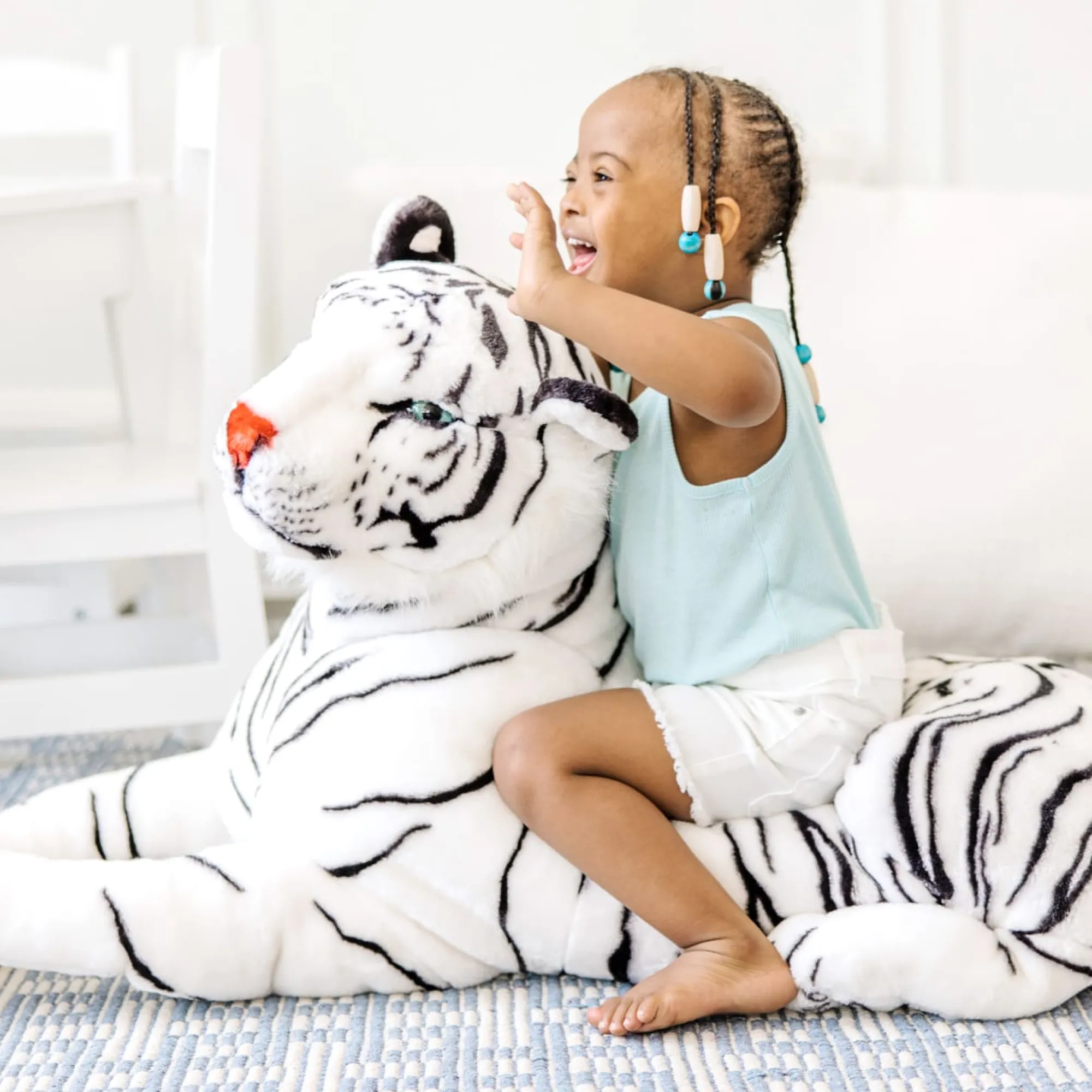 White Tiger Giant Stuffed Animal>Melissa & Doug Discount