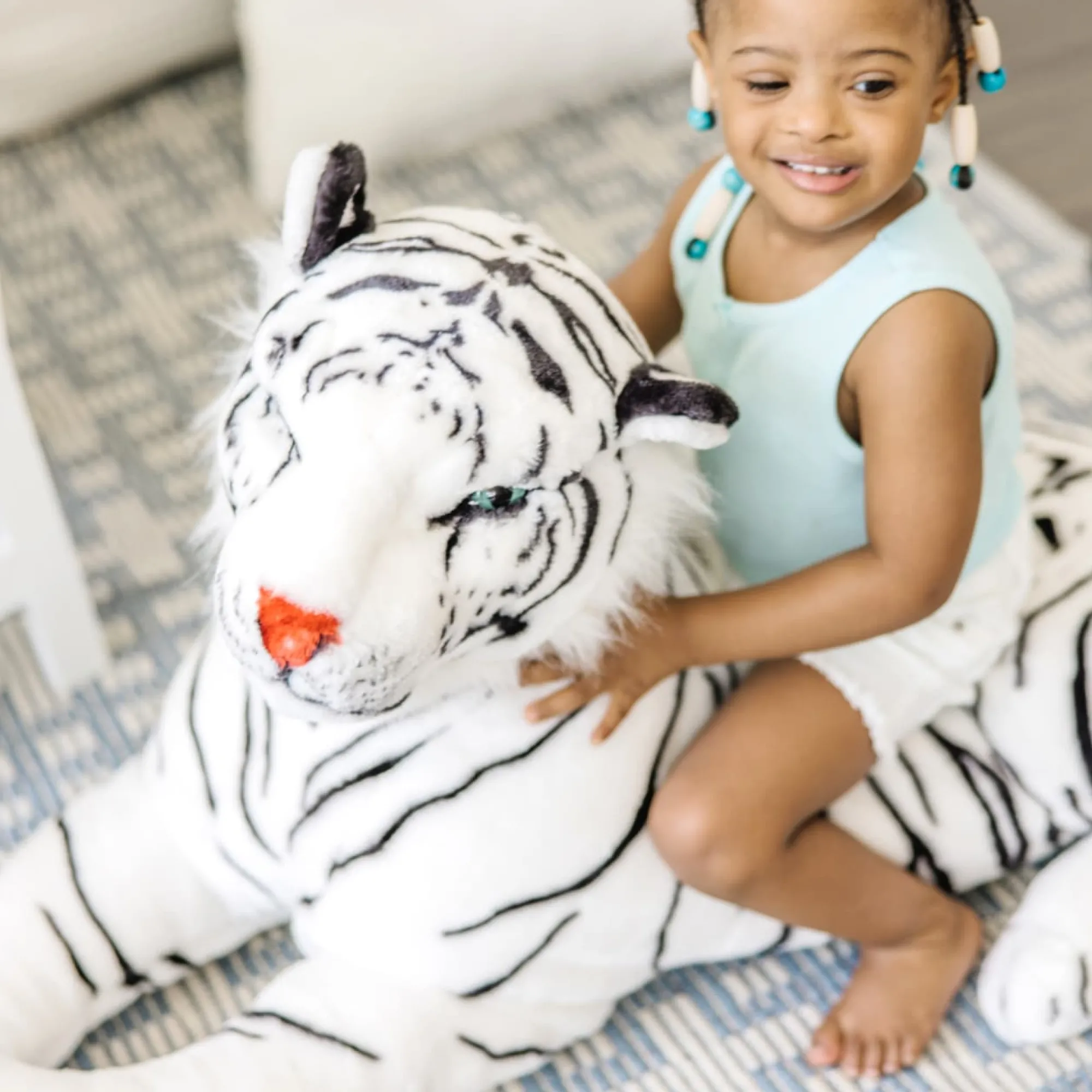 White Tiger Giant Stuffed Animal>Melissa & Doug Discount