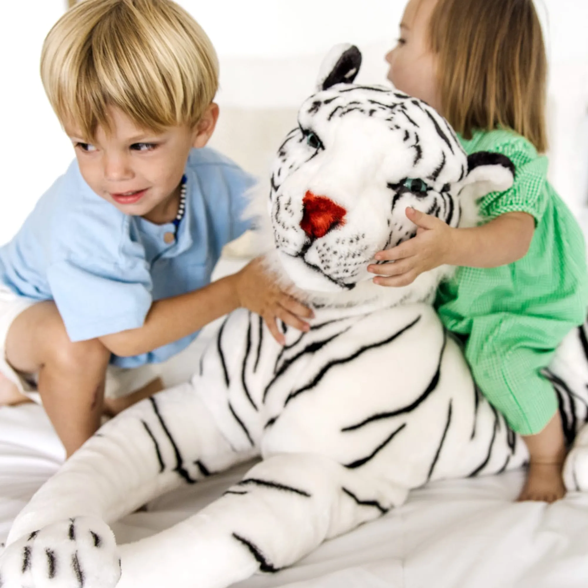White Tiger Giant Stuffed Animal>Melissa & Doug Discount