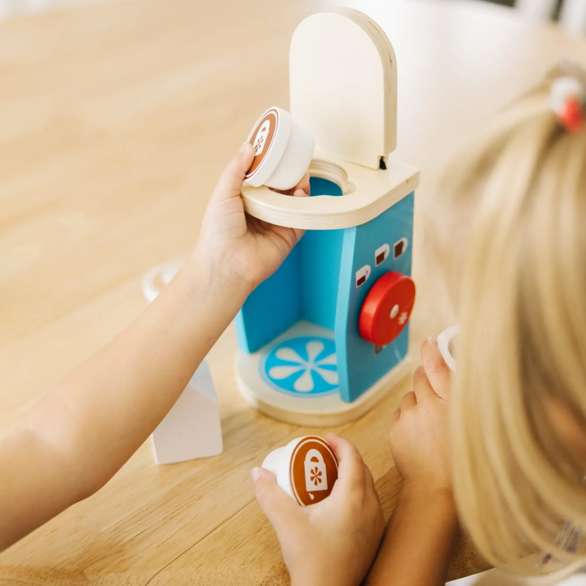 Wooden Brew & Serve Coffee Set>Melissa & Doug