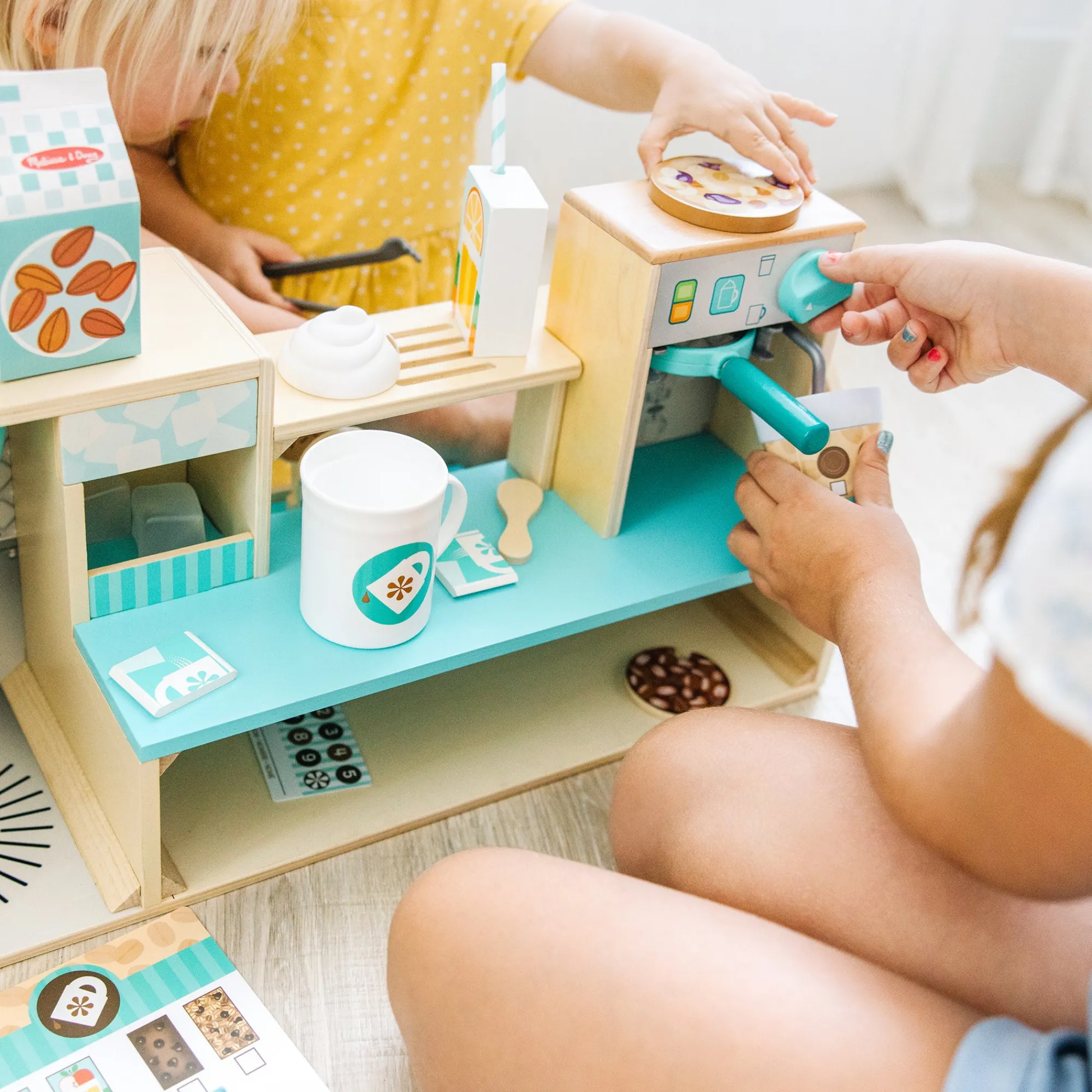 Wooden Cafe Barista Coffee Shop>Melissa & Doug Outlet