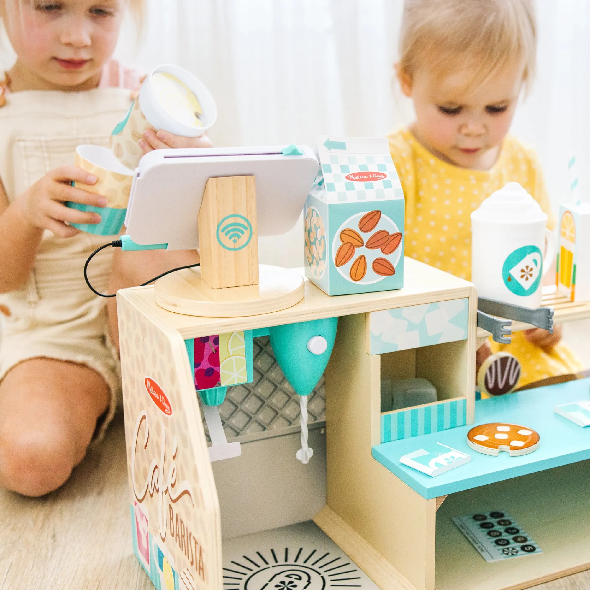 Wooden Cafe Barista Coffee Shop>Melissa & Doug Outlet