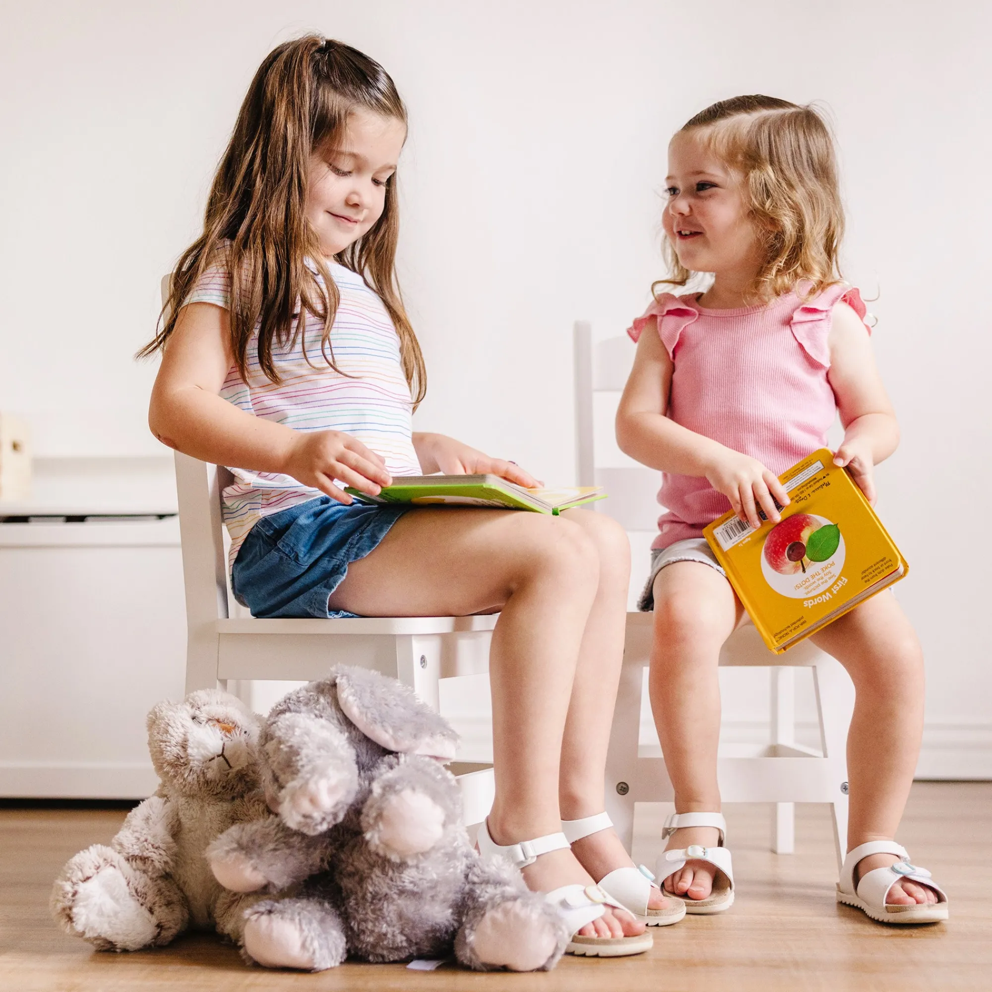Wooden Chair Pair - White>Melissa & Doug Sale