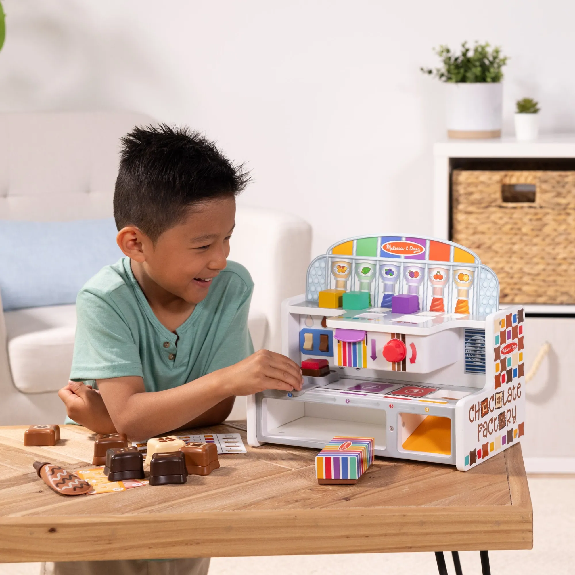 Wooden Chocolate Factory Play Set>Melissa & Doug