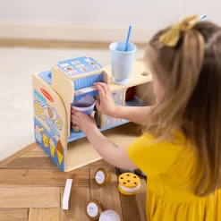Wooden Cool Scoops Ice Creamery><noscript><img width=