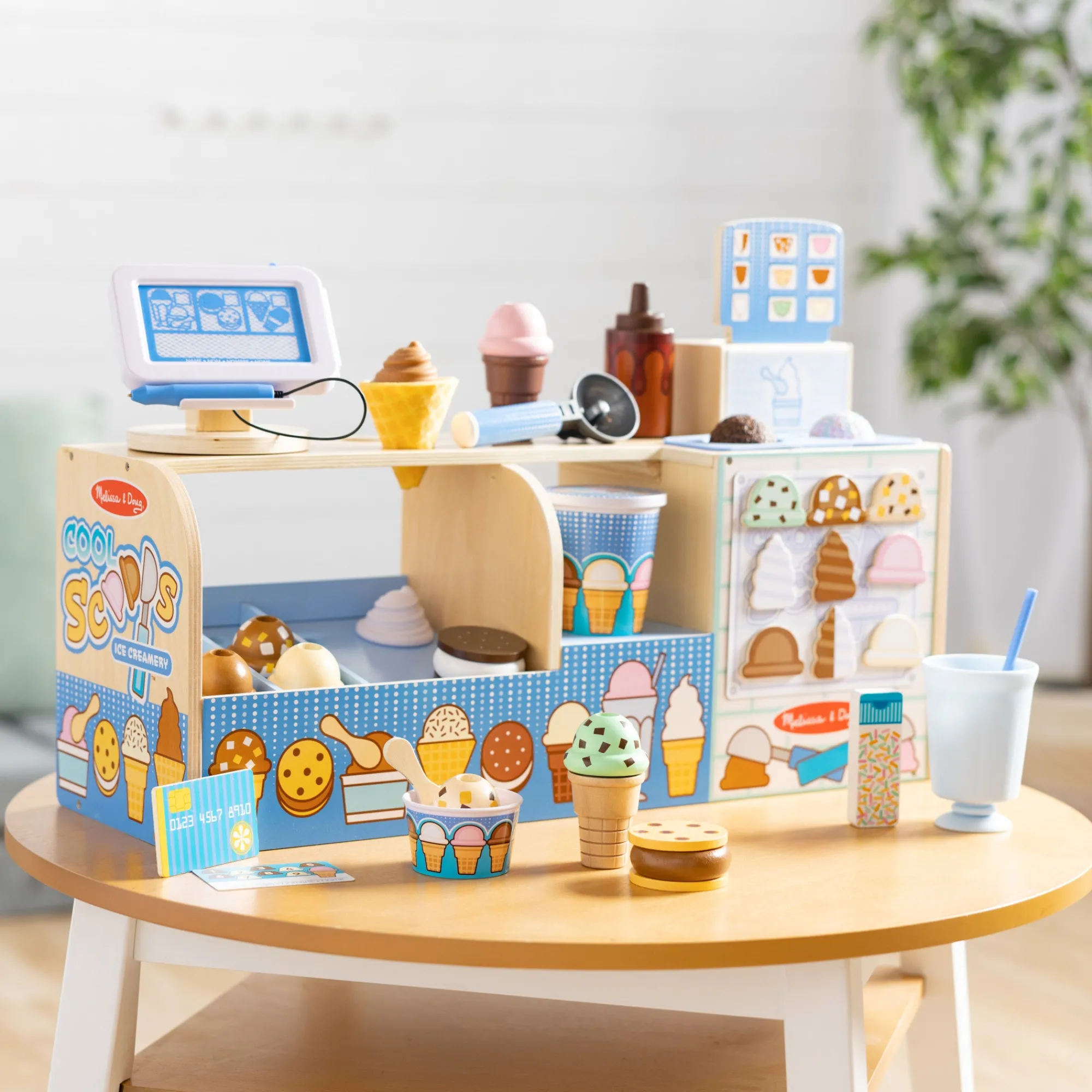 Wooden Cool Scoops Ice Creamery>Melissa & Doug Sale