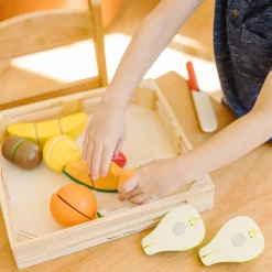 Wooden Cutting Fruit Play Food><noscript><img width=