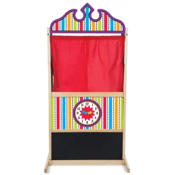Wooden Deluxe Puppet Theater>Melissa & Doug Online