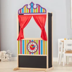Wooden Deluxe Puppet Theater><noscript><img width=
