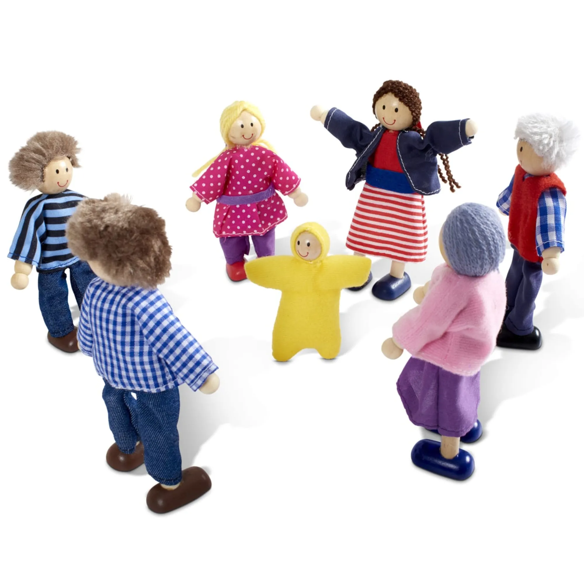 Wooden Doll Family>Melissa & Doug Outlet