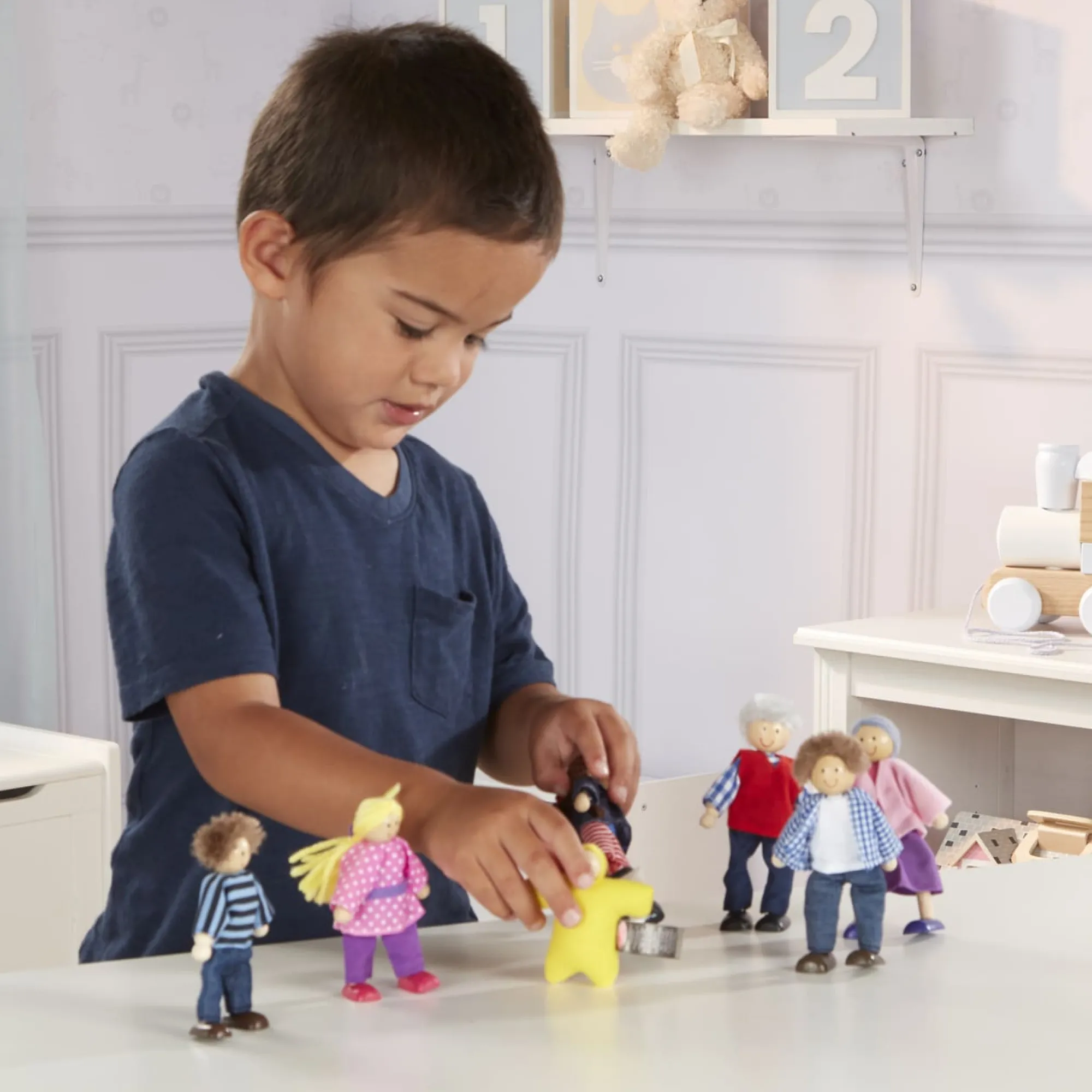Wooden Doll Family>Melissa & Doug Outlet