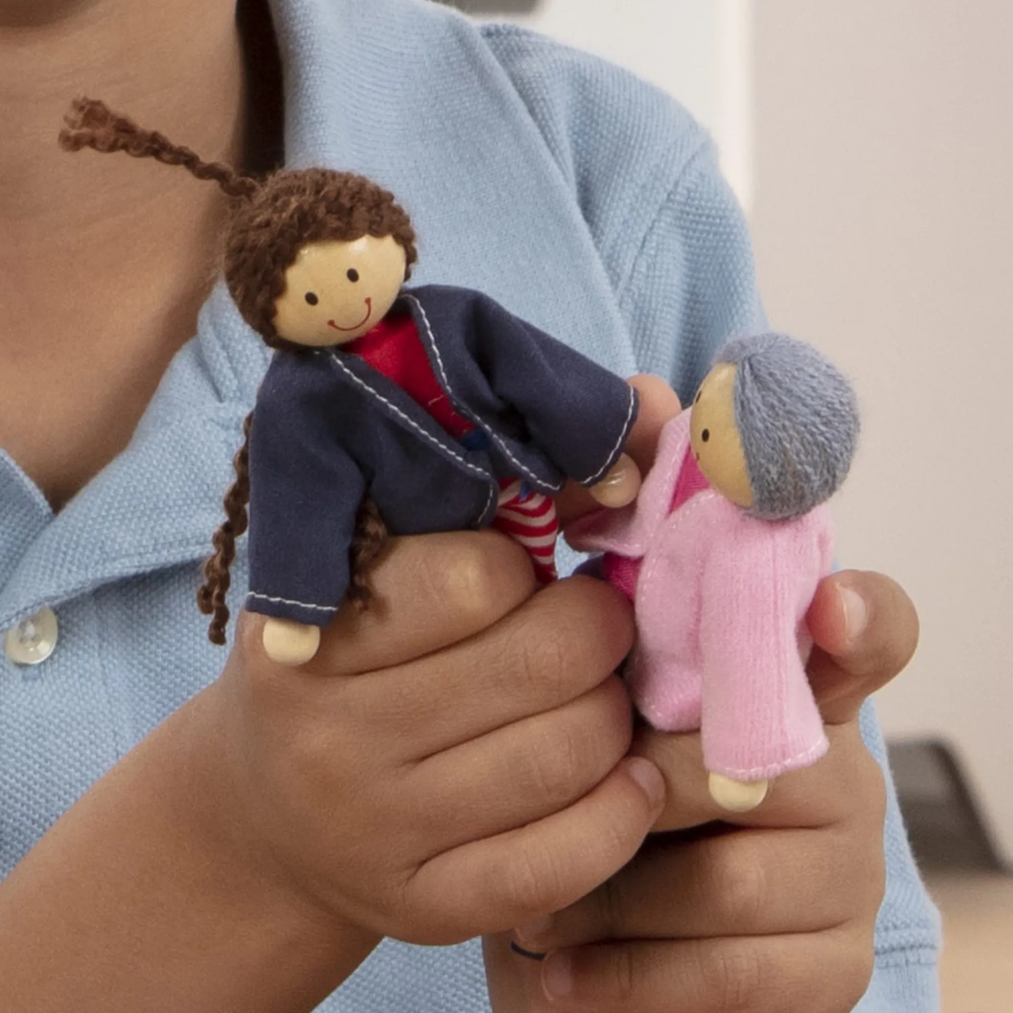 Wooden Doll Family>Melissa & Doug Outlet