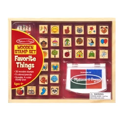 Wooden Favorite Things Stamp Set><noscript><img width=