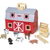Wooden Fold & Go Barn>Melissa & Doug Online