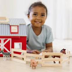 Wooden Fold & Go Barn>Melissa & Doug Online