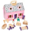 Wooden Fold & Go Dollhouse>Melissa & Doug New