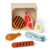 Wooden Food Groups Play Set – Protein>Melissa & Doug Sale
