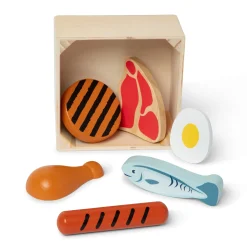 Wooden Food Groups Play Set – Protein>Melissa & Doug Sale