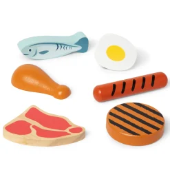 Wooden Food Groups Play Set – Protein><noscript><img width=