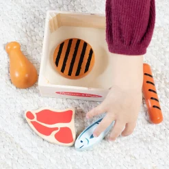 Wooden Food Groups Play Set – Protein><noscript><img width=