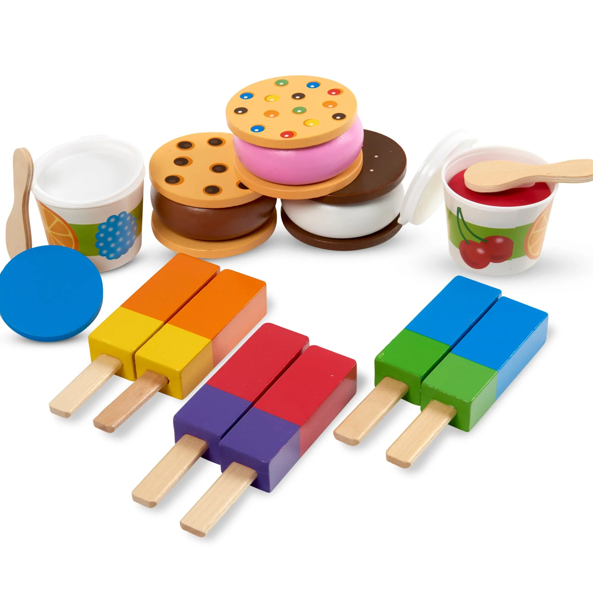 Wooden Frozen Treats Play Set>Melissa & Doug