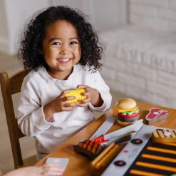 Wooden Grill & Serve BBQ Set>Melissa & Doug Sale