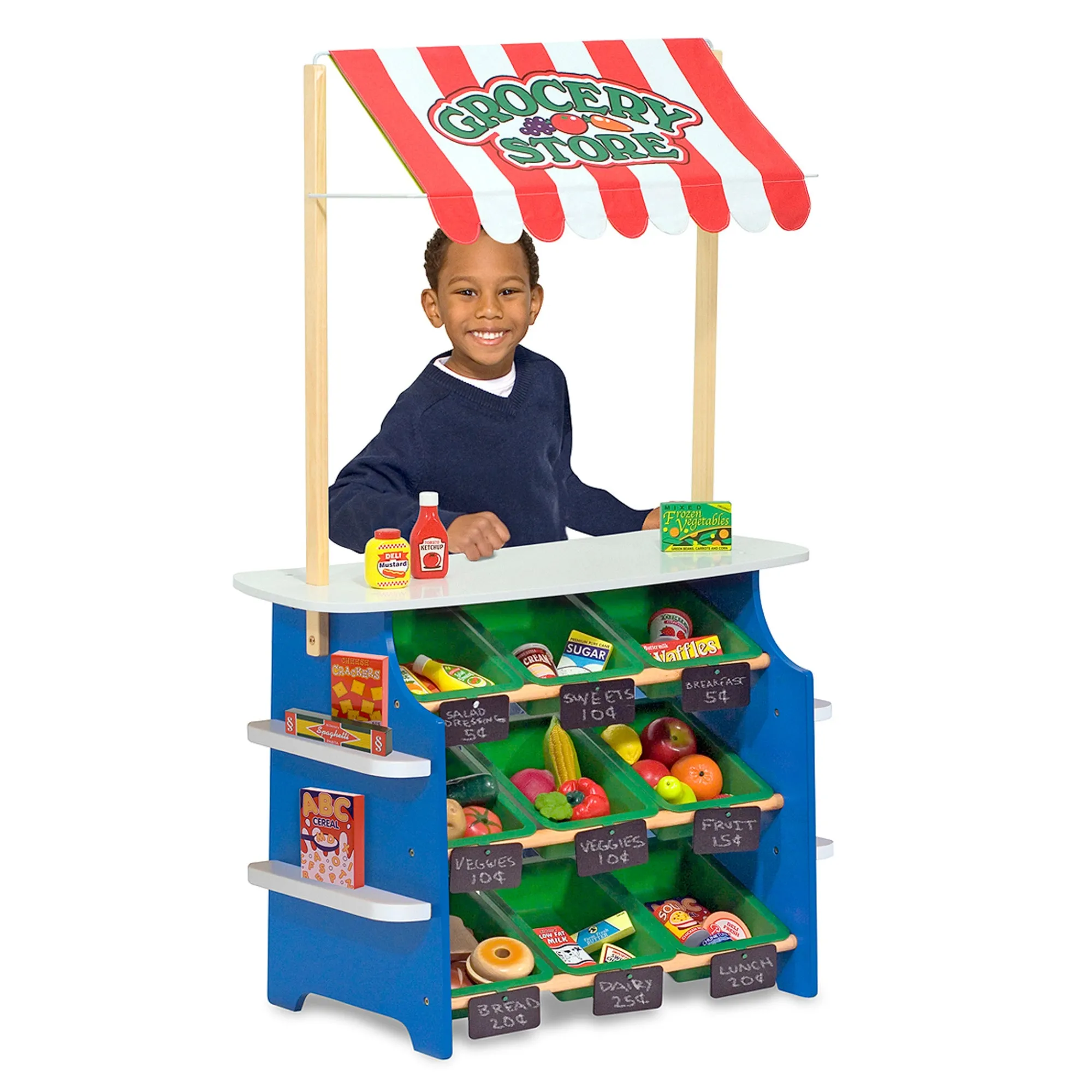 Wooden Grocery Store / Lemonade Stand>Melissa & Doug