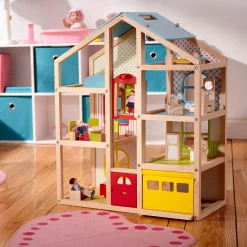 Wooden Hi-Rise Dollhouse><noscript><img width=