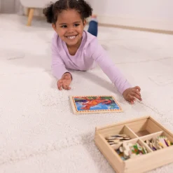 Wooden Jigsaw Puzzles in a Box - Dinosaurs><noscript><img width=