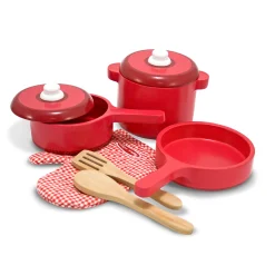 Wooden Kitchen Accessory Play Set><noscript><img width=