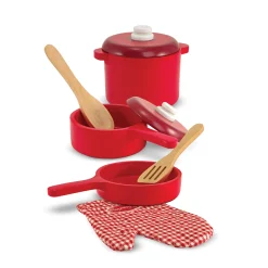 Wooden Kitchen Accessory Play Set><noscript><img width=