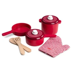 Wooden Kitchen Accessory Play Set><noscript><img width=
