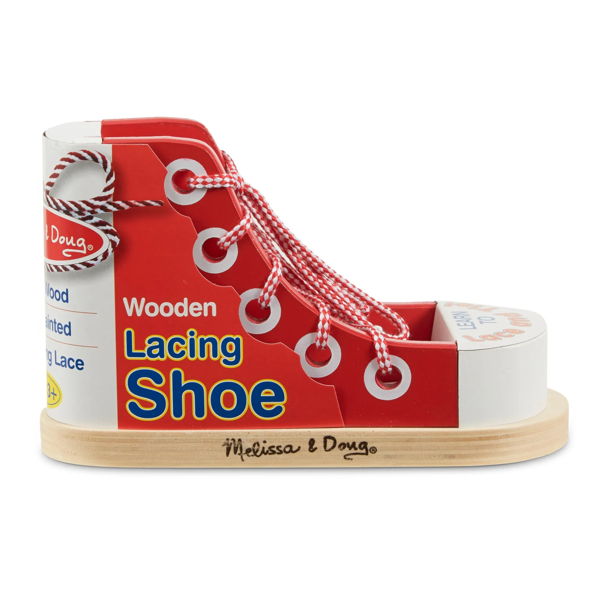 Wooden Lacing Shoe>Melissa & Doug