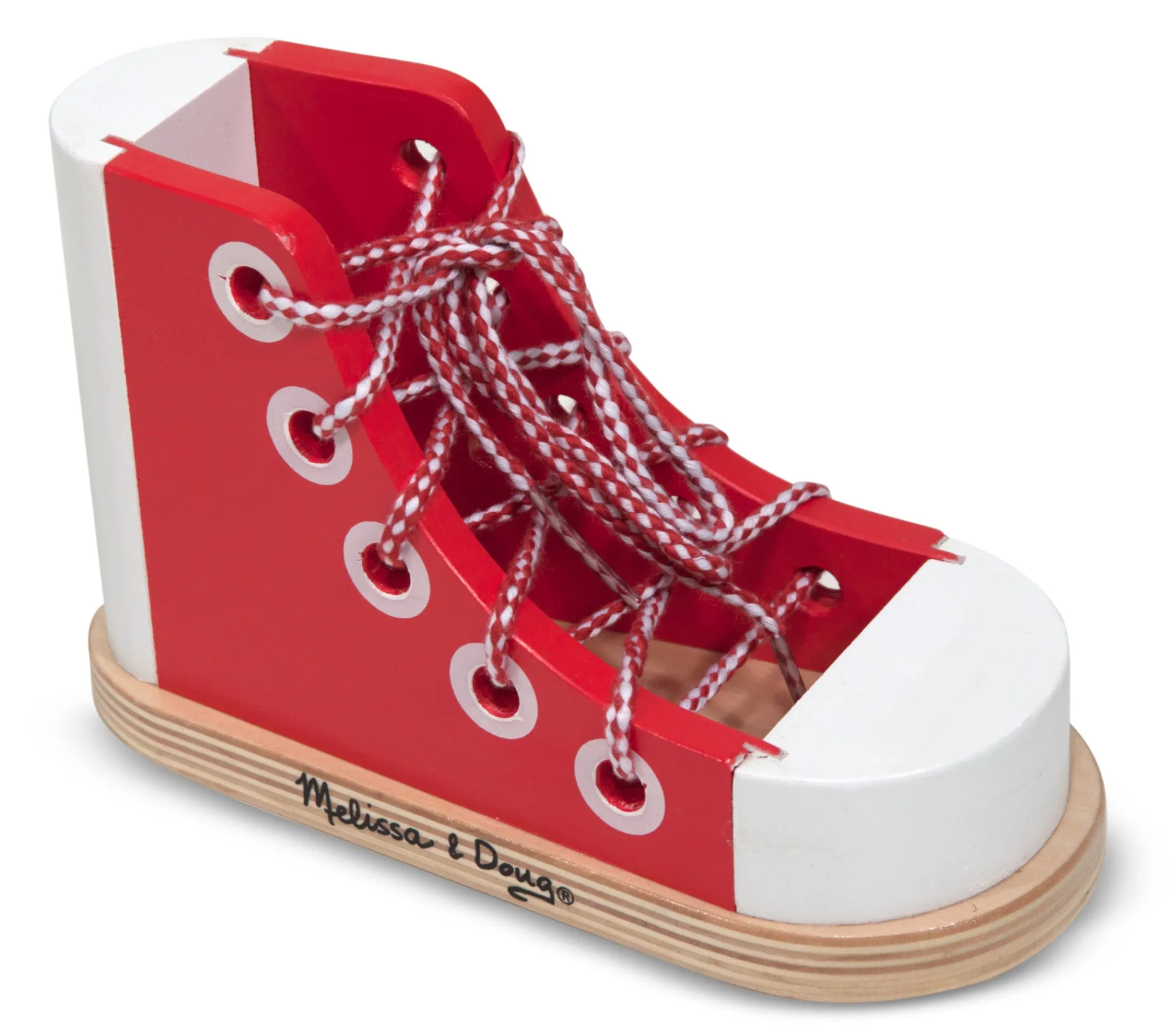 Wooden Lacing Shoe>Melissa & Doug