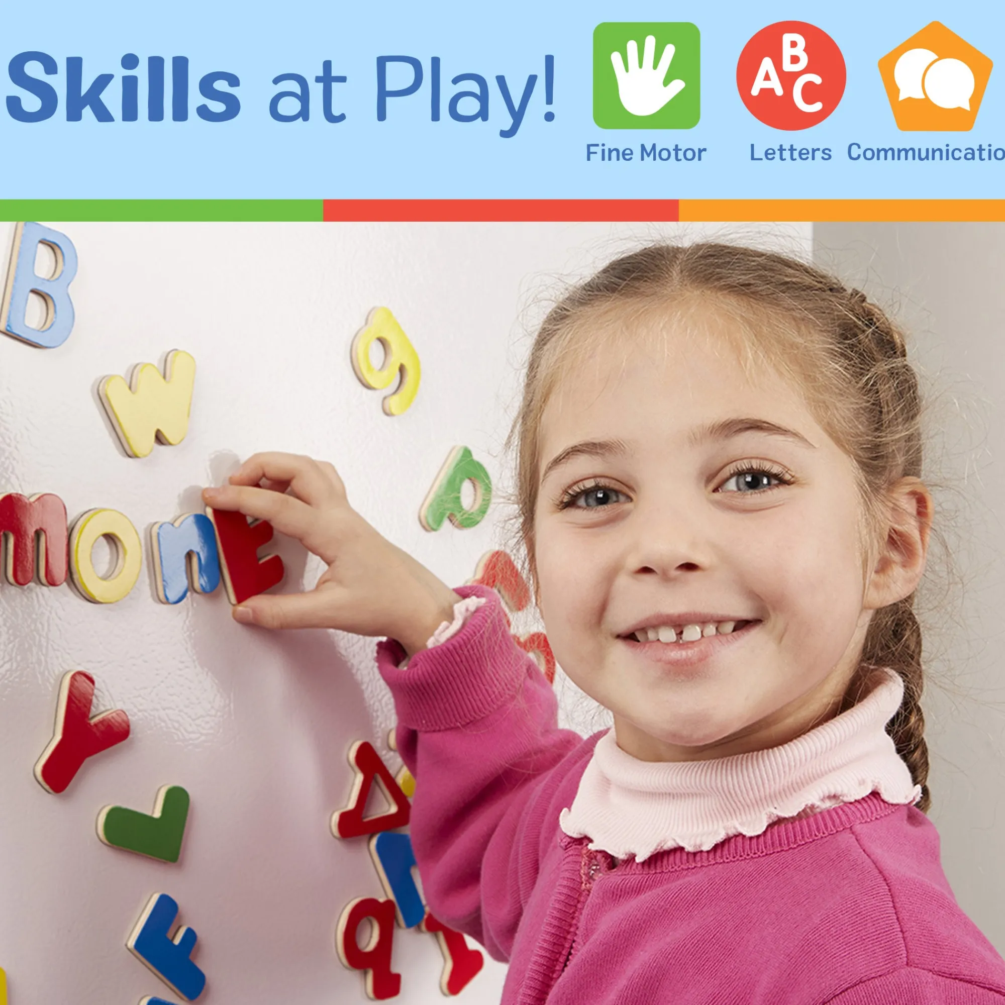 Wooden Letter Alphabet Magnets>Melissa & Doug Hot
