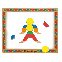 Wooden Magnetic Pattern Block Kit><noscript><img width=