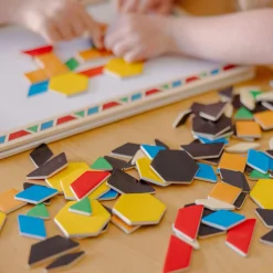 Wooden Magnetic Pattern Block Kit><noscript><img width=