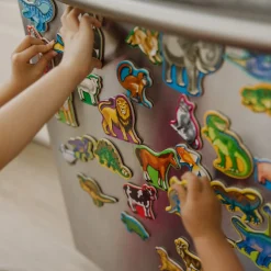 Wooden Magnets Bundle - Animals and Dinosaurs>Melissa & Doug Clearance
