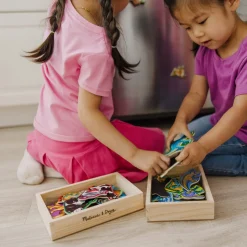 Wooden Magnets Bundle - Animals and Dinosaurs><noscript><img width=