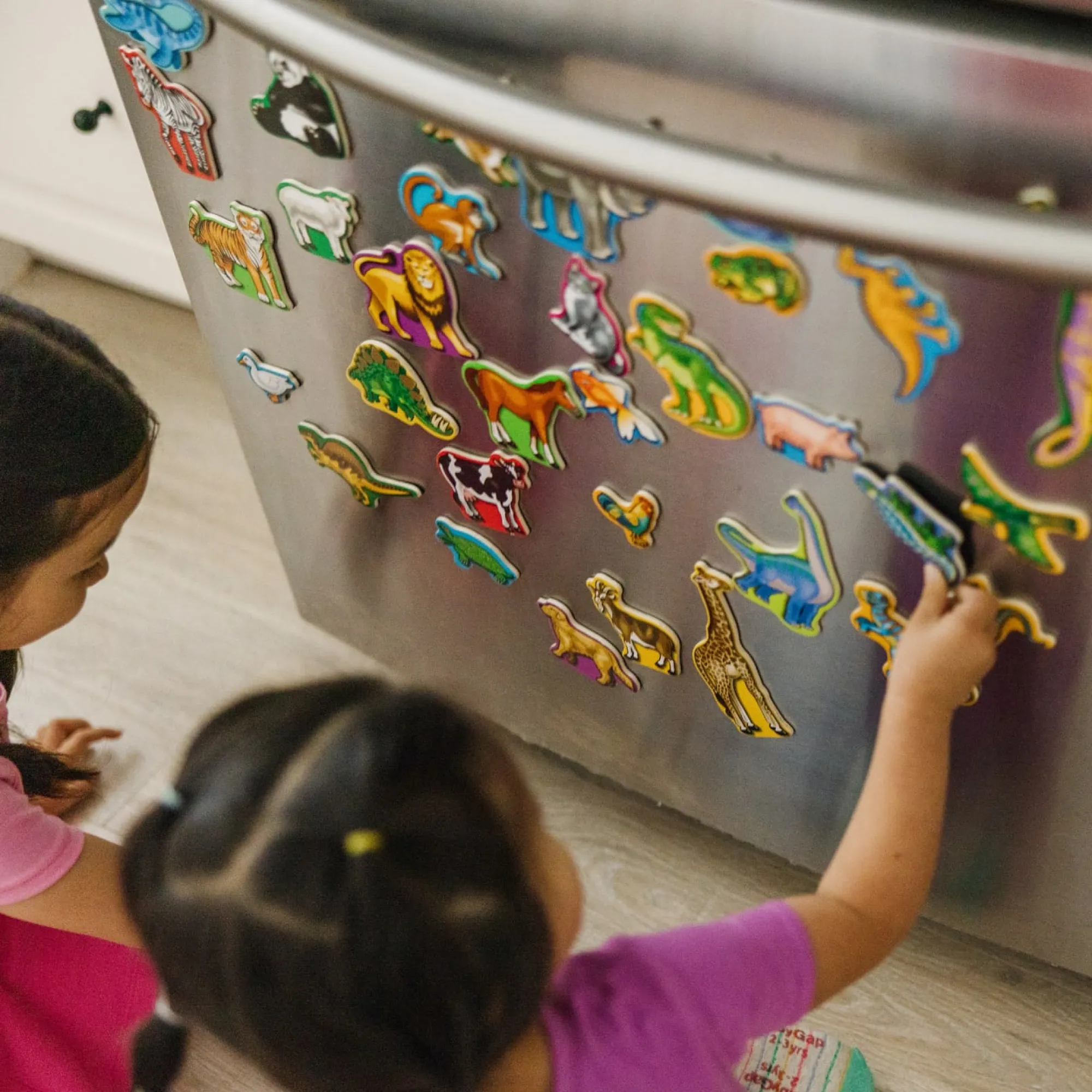 Wooden Magnets Bundle - Animals and Dinosaurs>Melissa & Doug Clearance