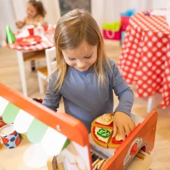 Wooden Pizza Food Truck Activity Center>Melissa & Doug Discount