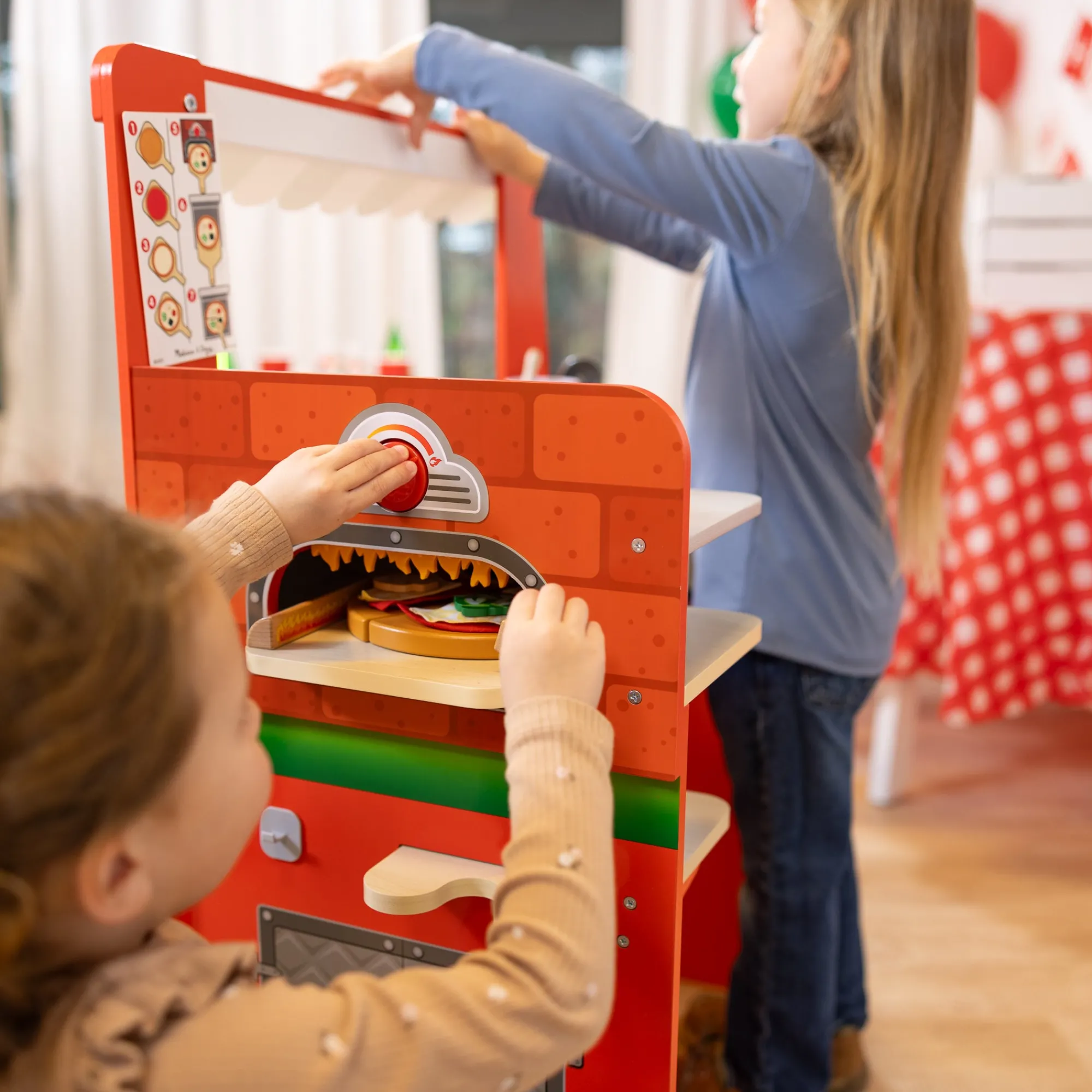 Wooden Pizza Food Truck Activity Center>Melissa & Doug Discount