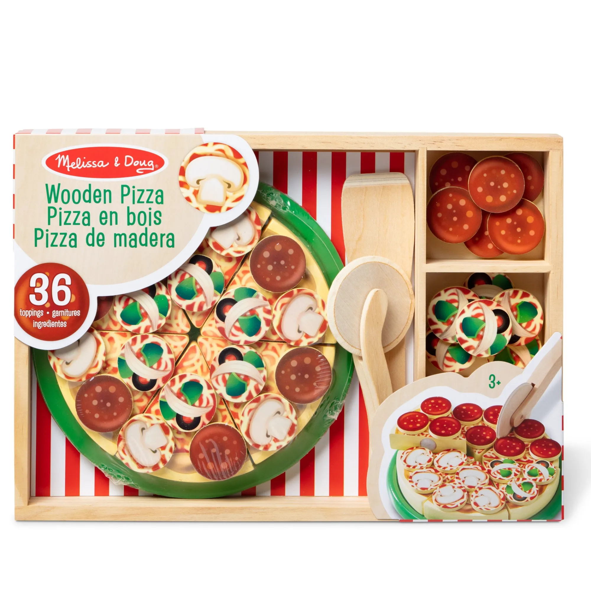 Wooden Pizza Party Play Set>Melissa & Doug Hot