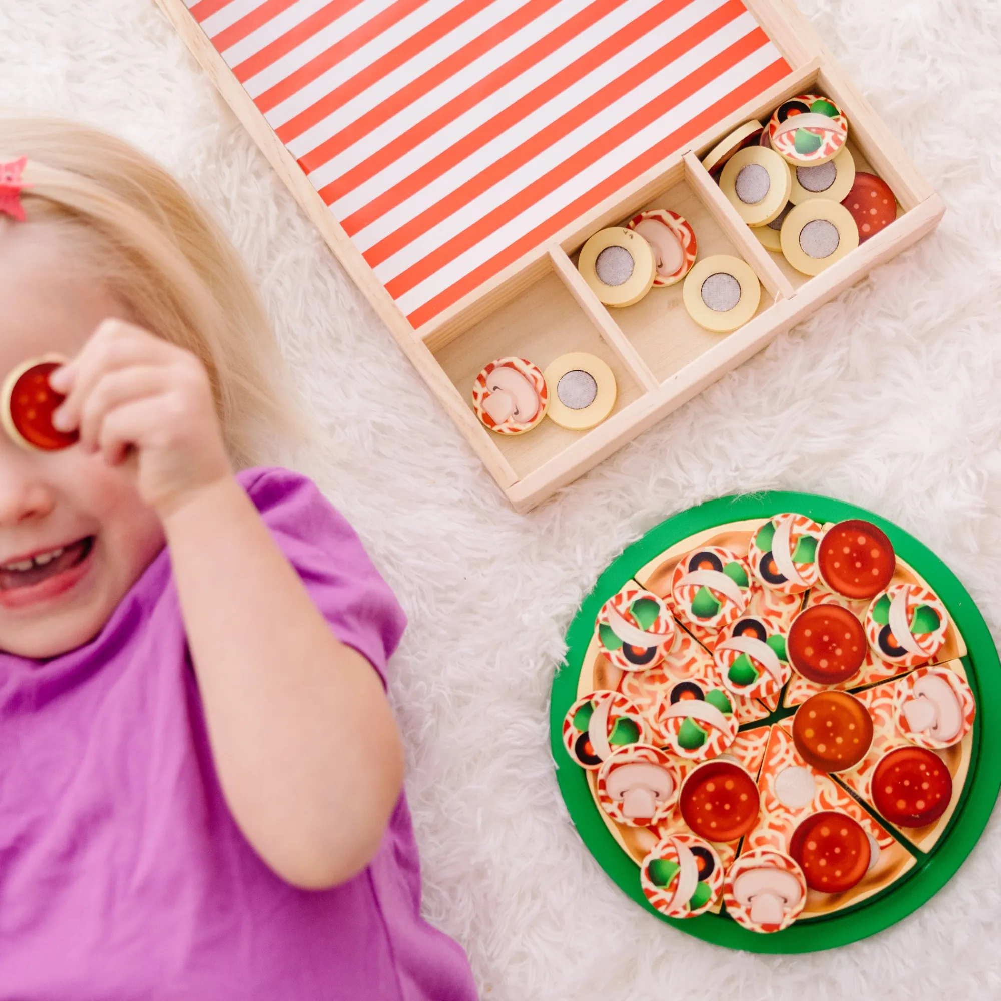Wooden Pizza Party Play Set>Melissa & Doug Hot