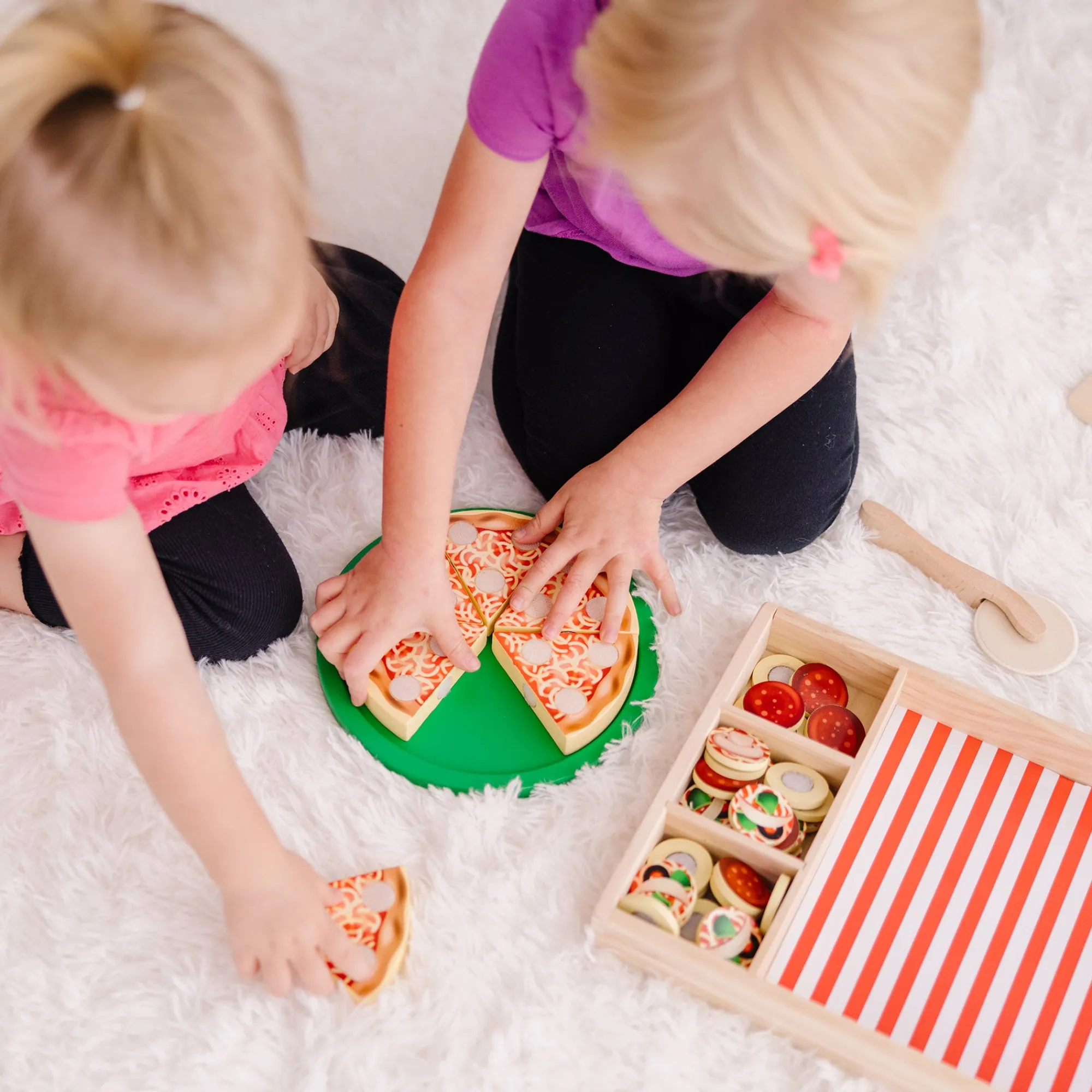 Wooden Pizza Party Play Set>Melissa & Doug Hot