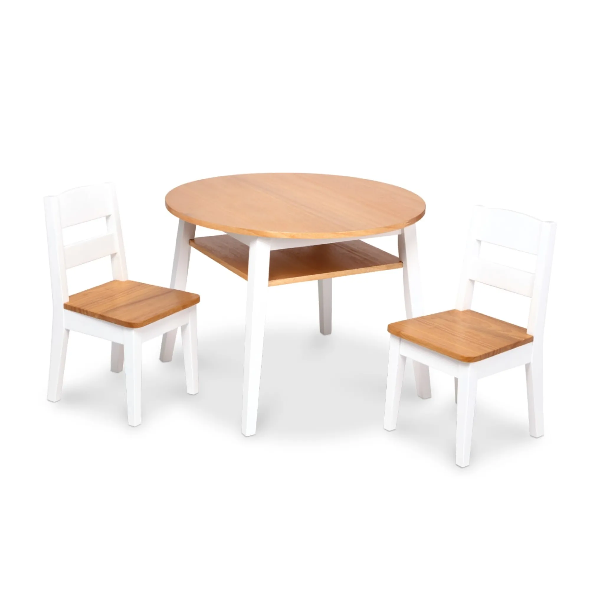 Wooden Round Table & Chairs Set>Melissa & Doug Clearance